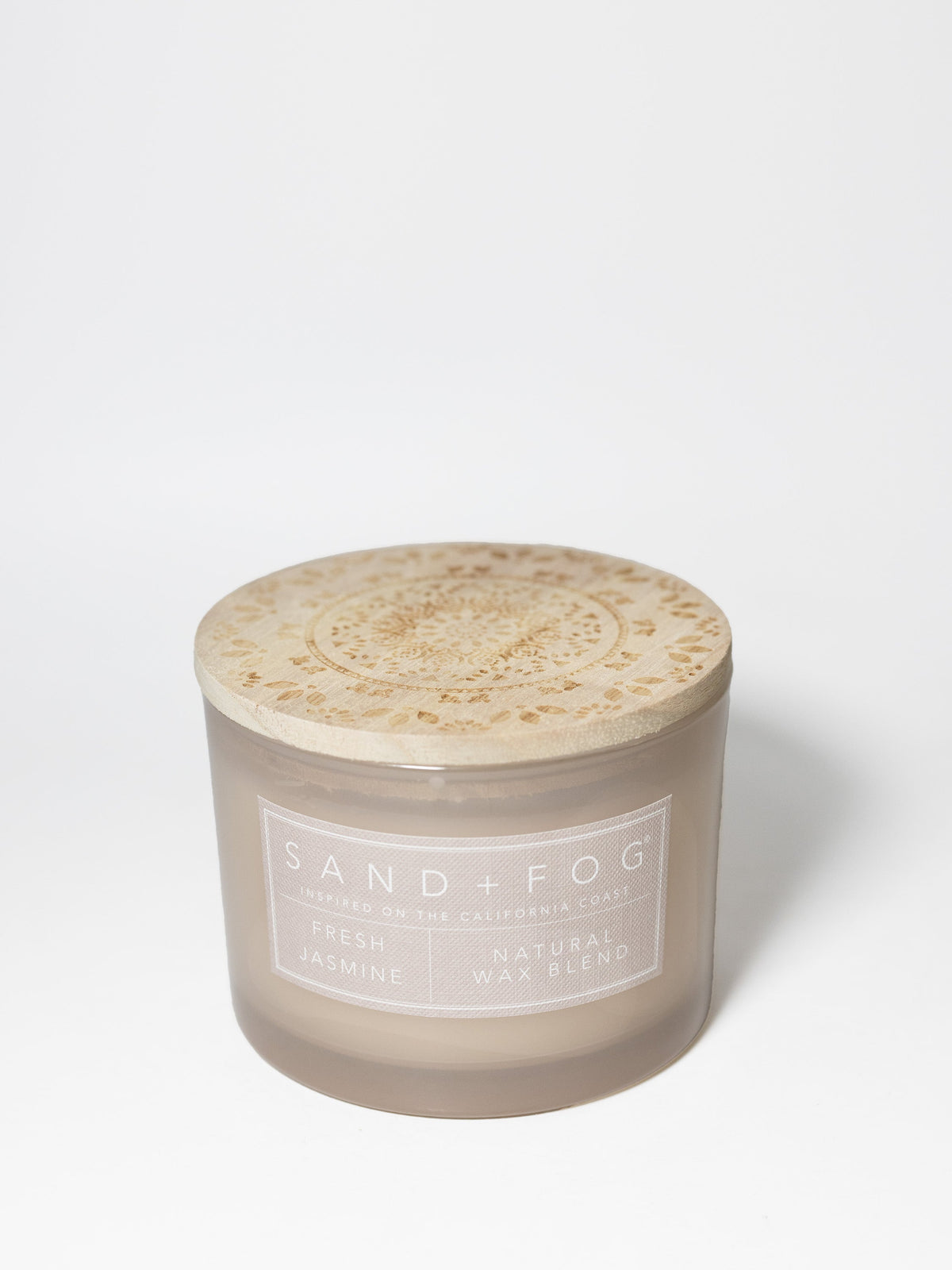 Fresh Jasmine 12 oz scented candle | Shop Sand + Fog