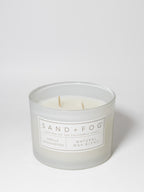 Vanilla Sandalwood 12 oz scented candle | Shop Sand + Fog