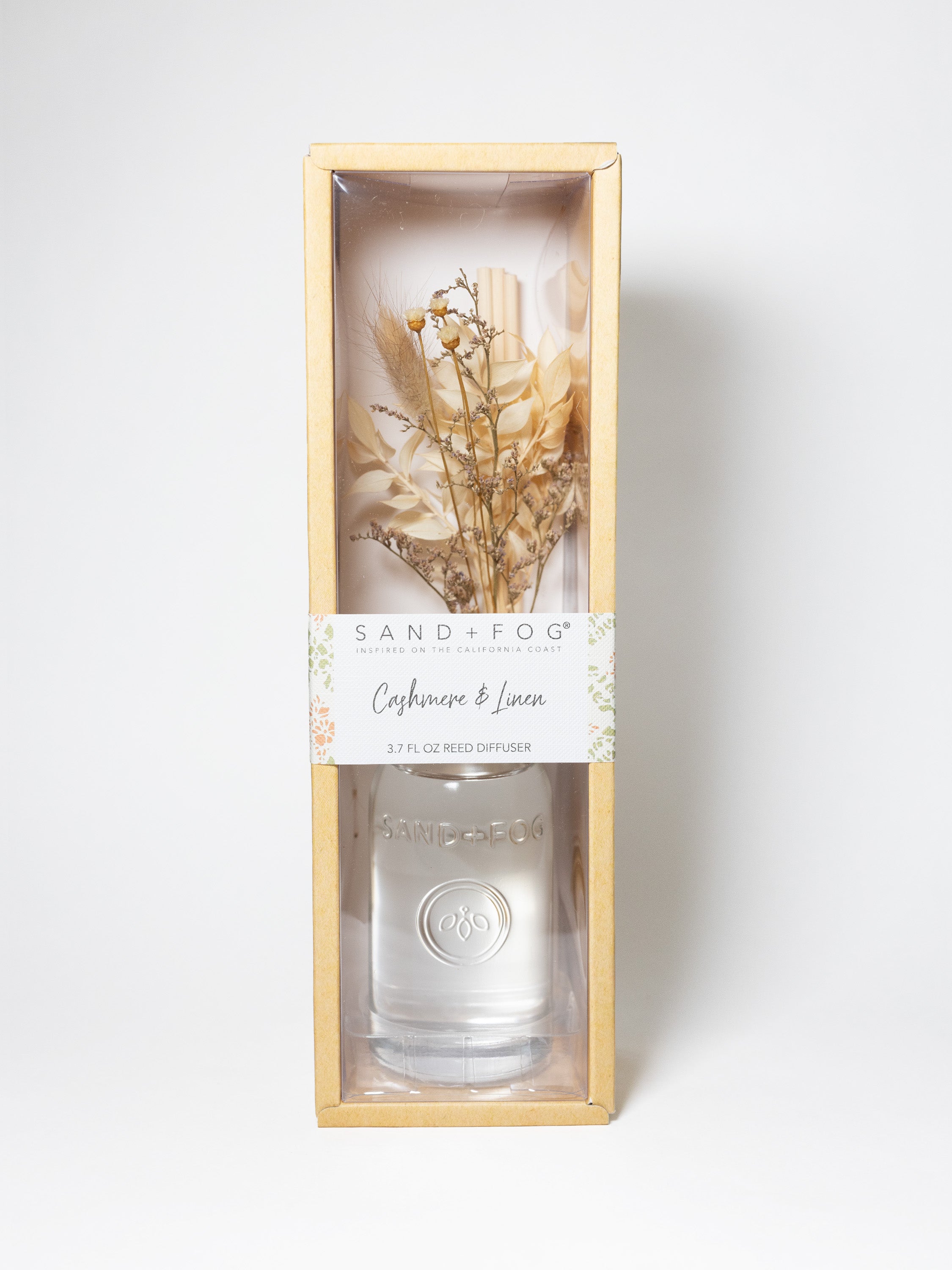 Cashmere & Linen 110 ml Reed Diffuser | Shop Sand + Fog