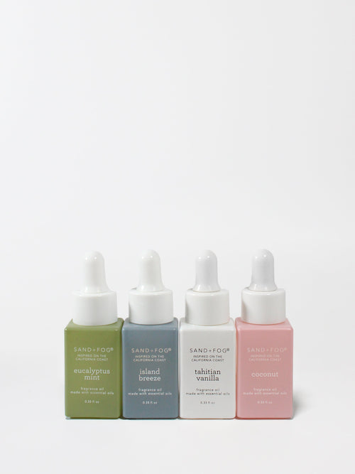 4 Pack of 10 ml Fragrance Diffuser Oils | Shop Sand + Fog