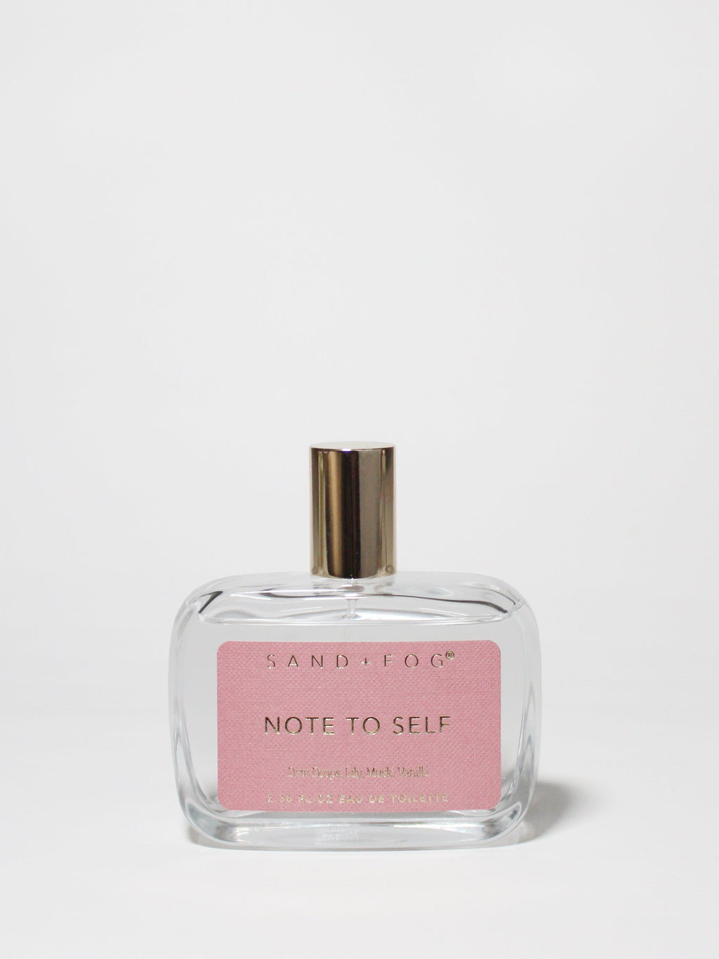 Note To Self 70 ml Eau de Toilette | Shop Sand + Fog