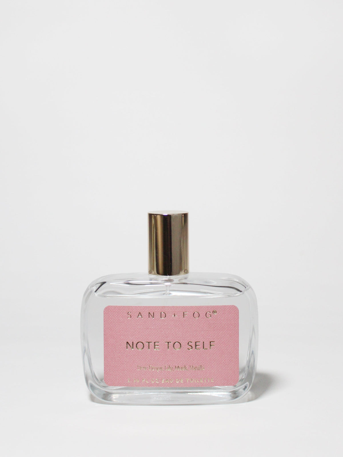 Note To Self 70 ml Eau de Toilette | Shop Sand + Fog