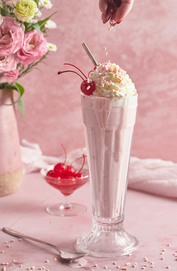 Strawberry Shake 10 oz scented candle | Shop Sand + Fog