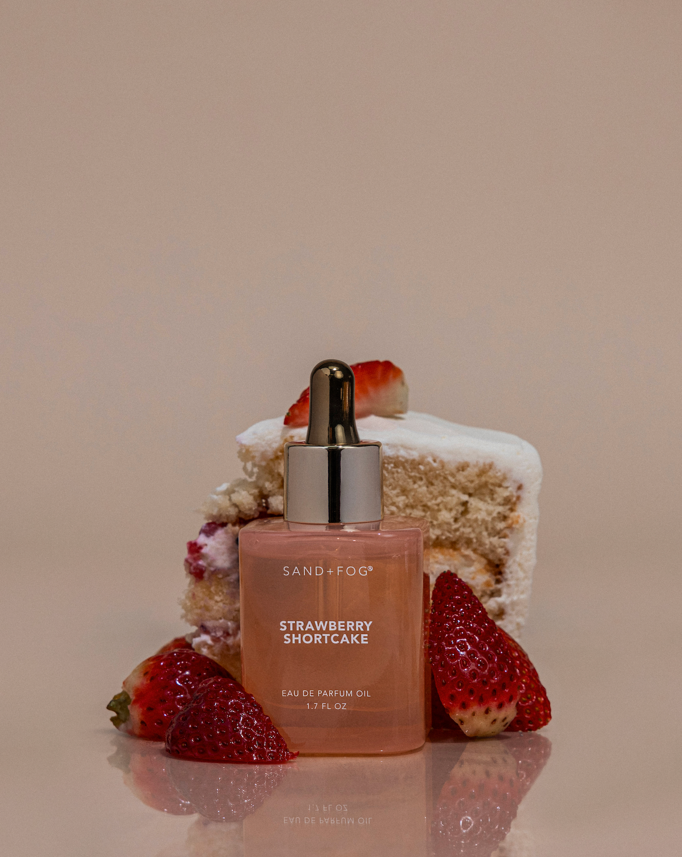 Strawberry Shortcake 50ml Perfume Oil Dropper | Shop Sand + Fog