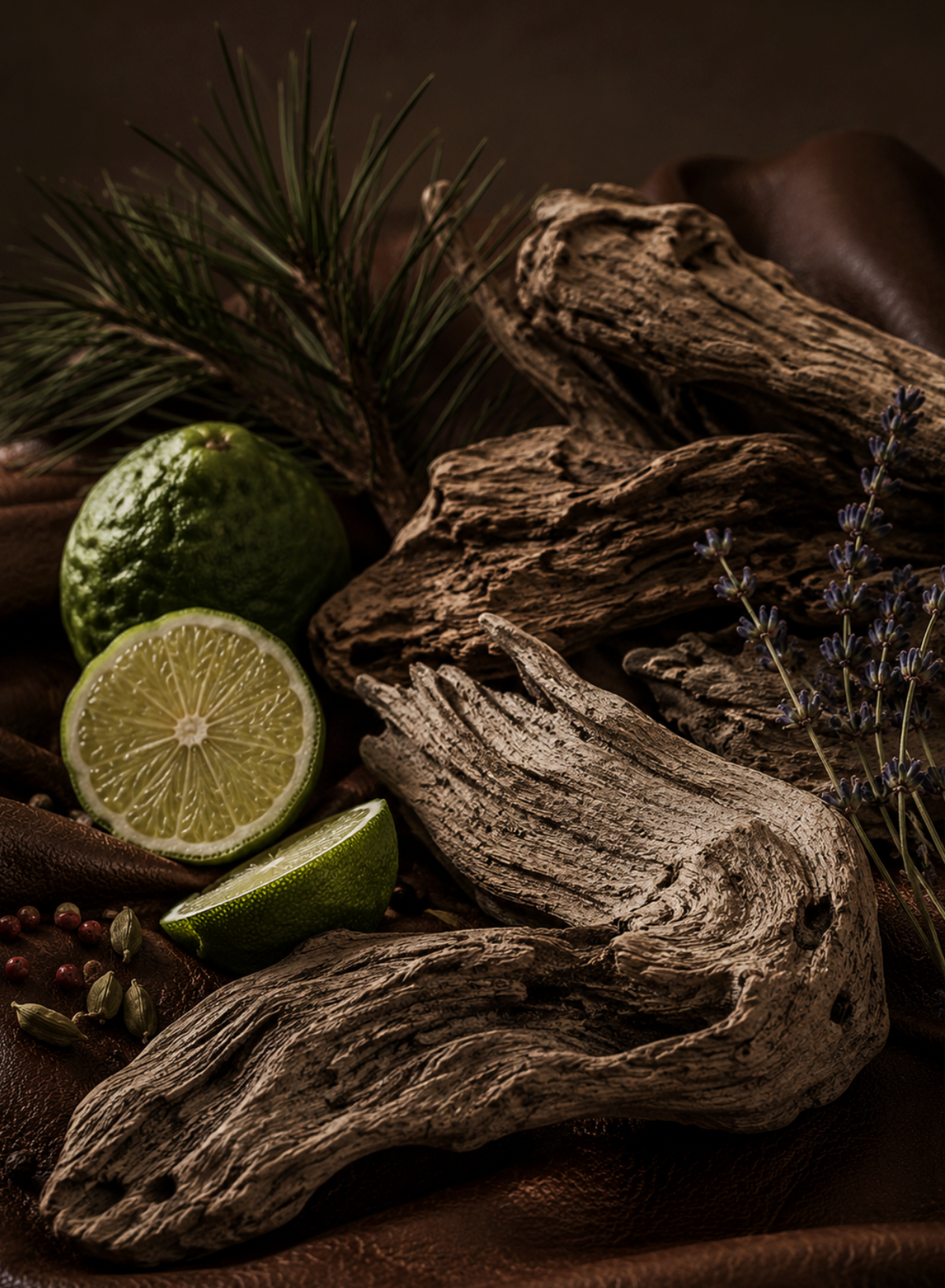 Driftwood & Leather 50ml Perfume Oil Dropper | Shop Whiskey & Leather