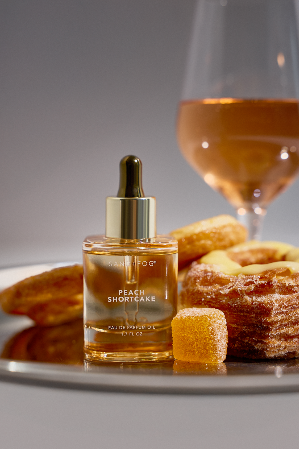 Peach Shortcake 50ml Perfume Oil Dropper | Shop Sand + Fog