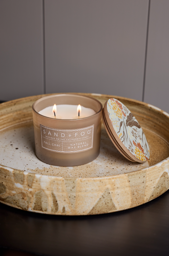 Fall Chai 12 oz scented candle | Shop Sand + Fog