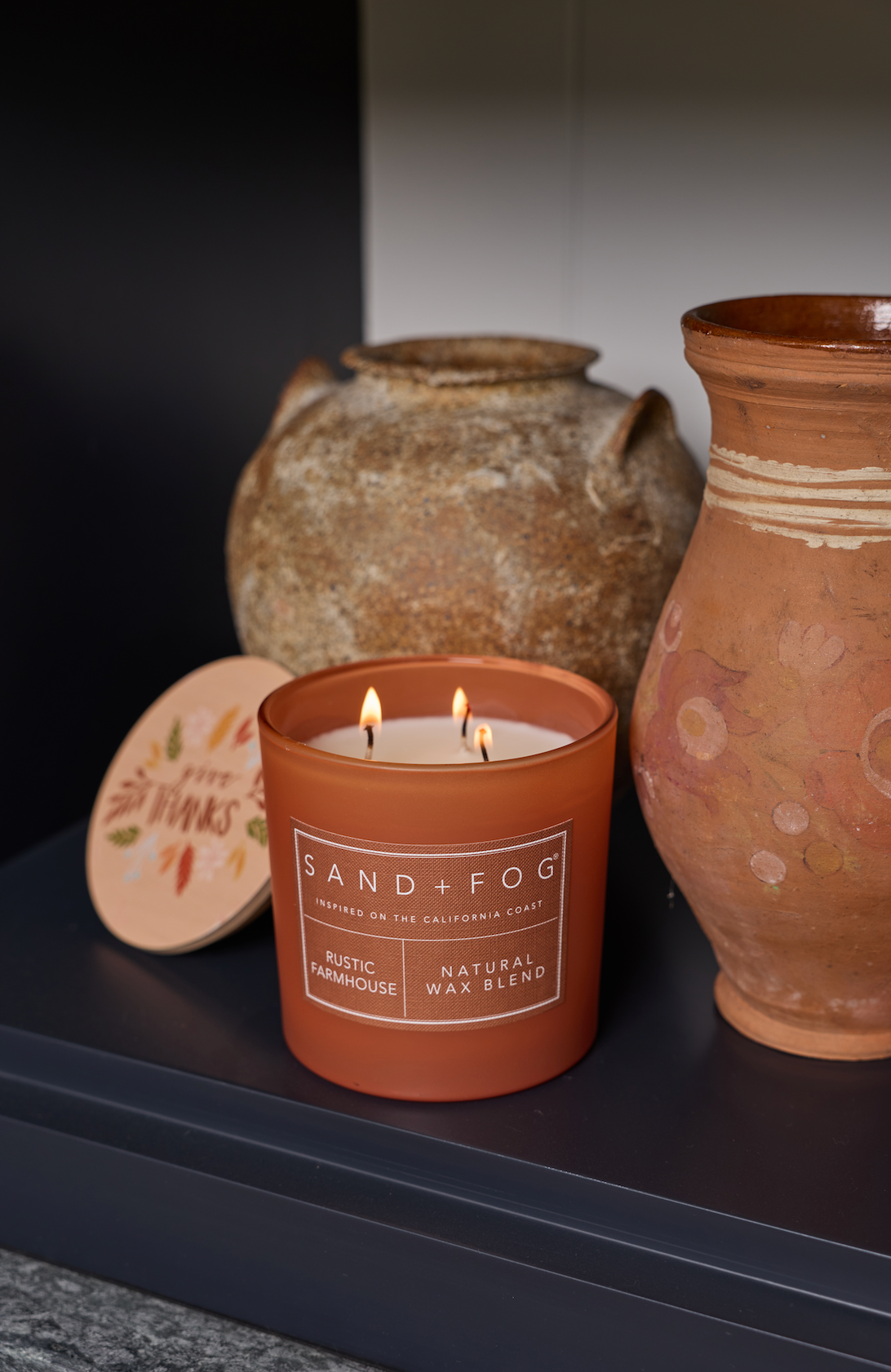 Rustic Farmhouse 21 oz scented candle | Shop Sand + Fog