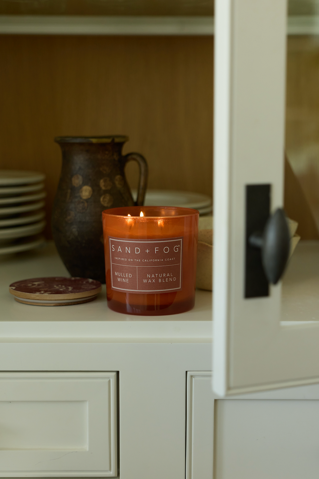 Mulled Wine 21 oz scented candle | Shop Sand + Fog