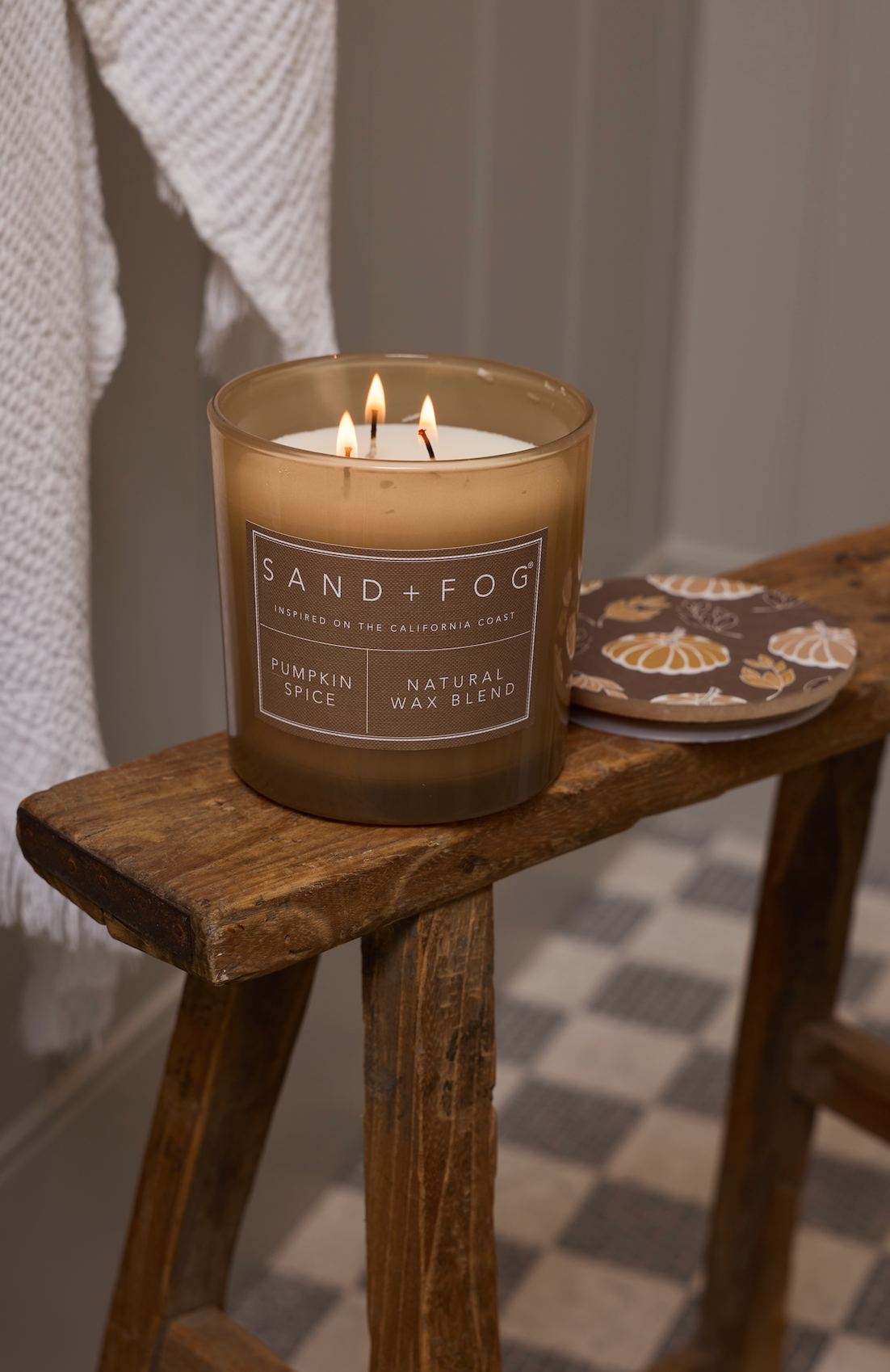 Pumpkin Spice 21 oz scented candle | Shop Sand + Fog