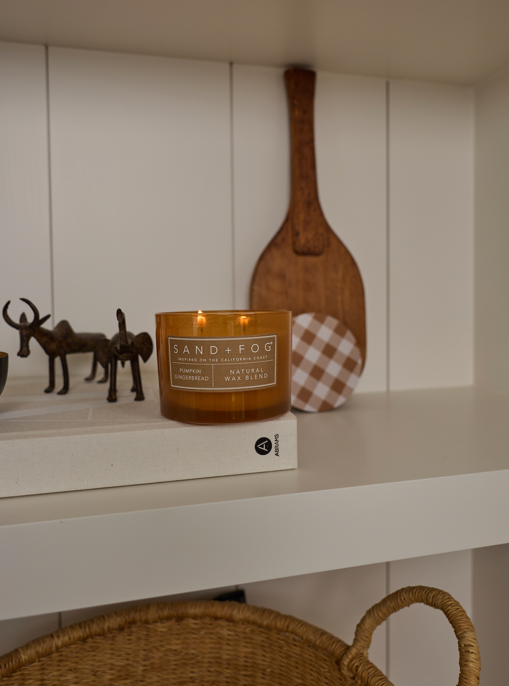 Pumpkin Gingerbread 12 oz scented candle | Shop Sand + Fog