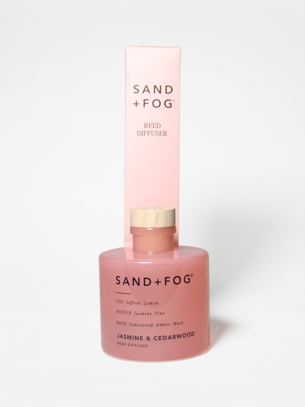 Jasmine & Cedarwood 120 ml Reed Diffuser | Shop Sand + Fog
