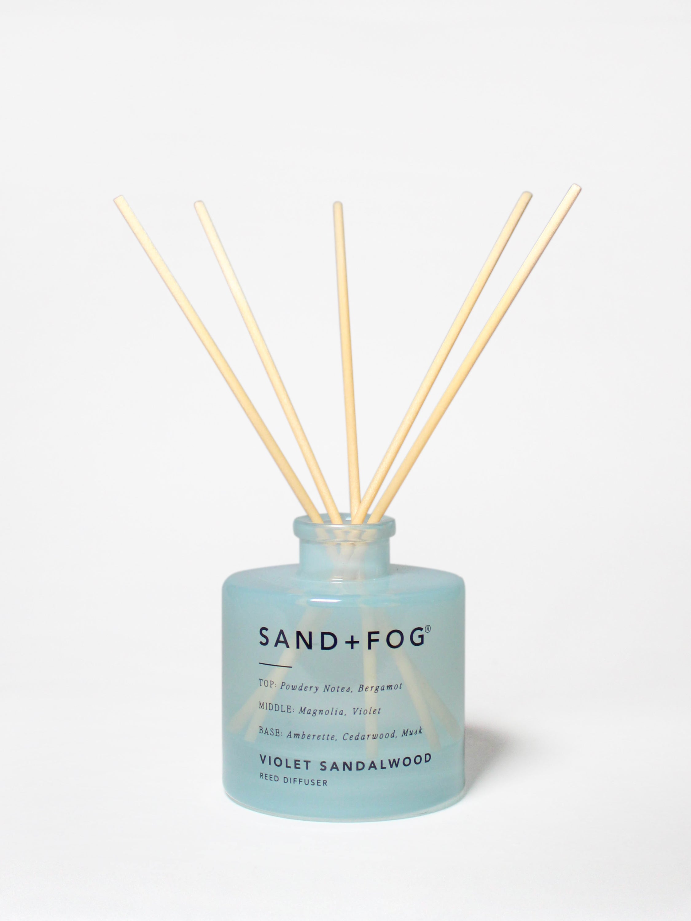 Violet Sandalwood 120 ml Reed Diffuser | Shop Sand + Fog