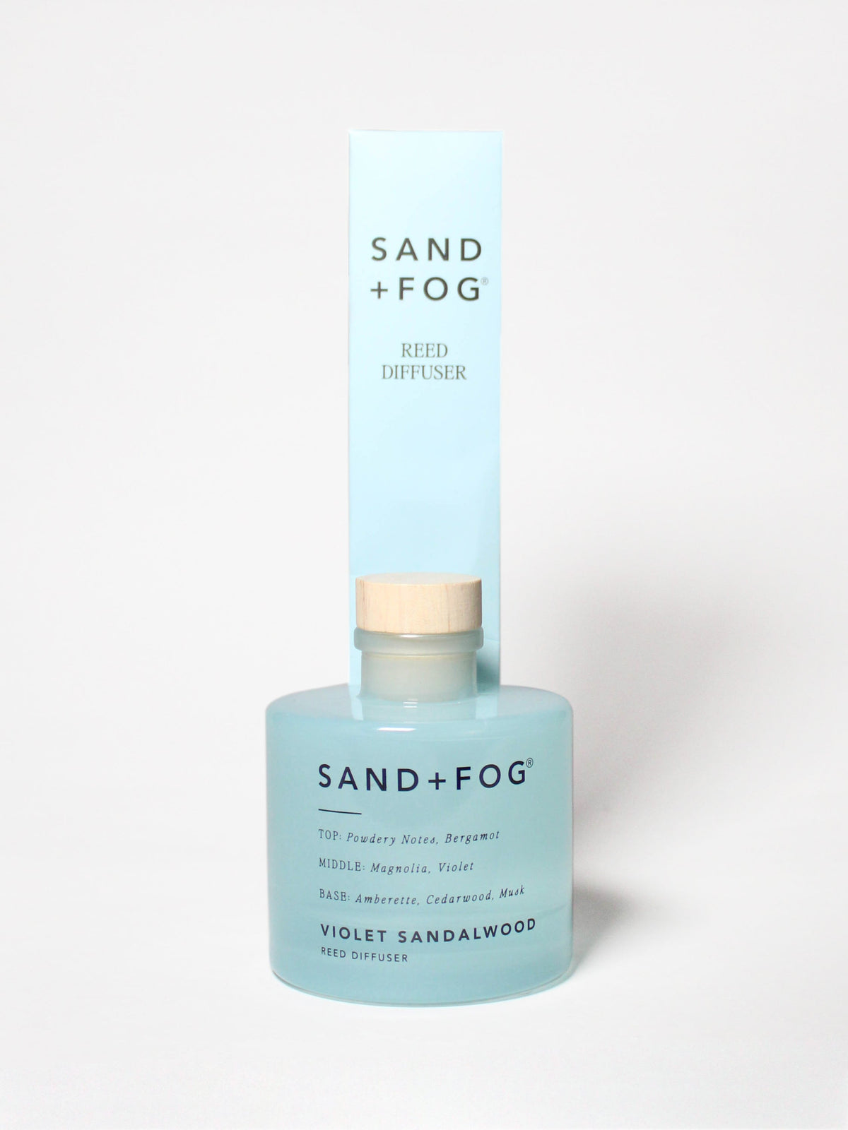 Violet Sandalwood 120 ml Reed Diffuser | Shop Sand + Fog