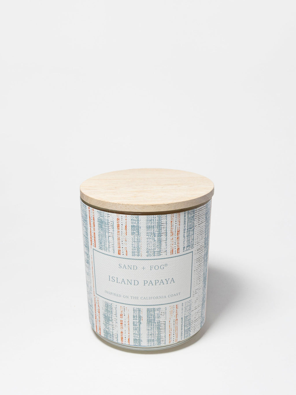 Island Papaya 10 oz scented candle | Shop Sand + Fog