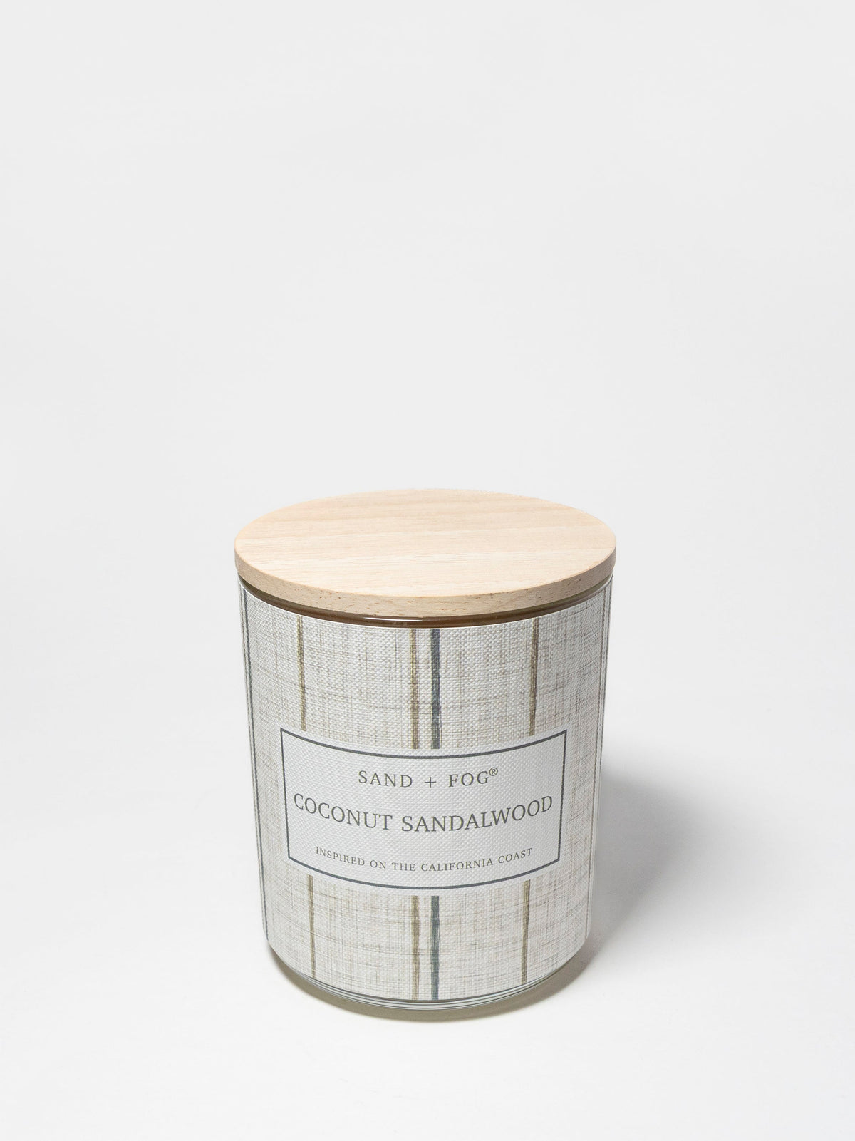 Coconut Sandalwood 10 oz scented candle | Shop Sand + Fog