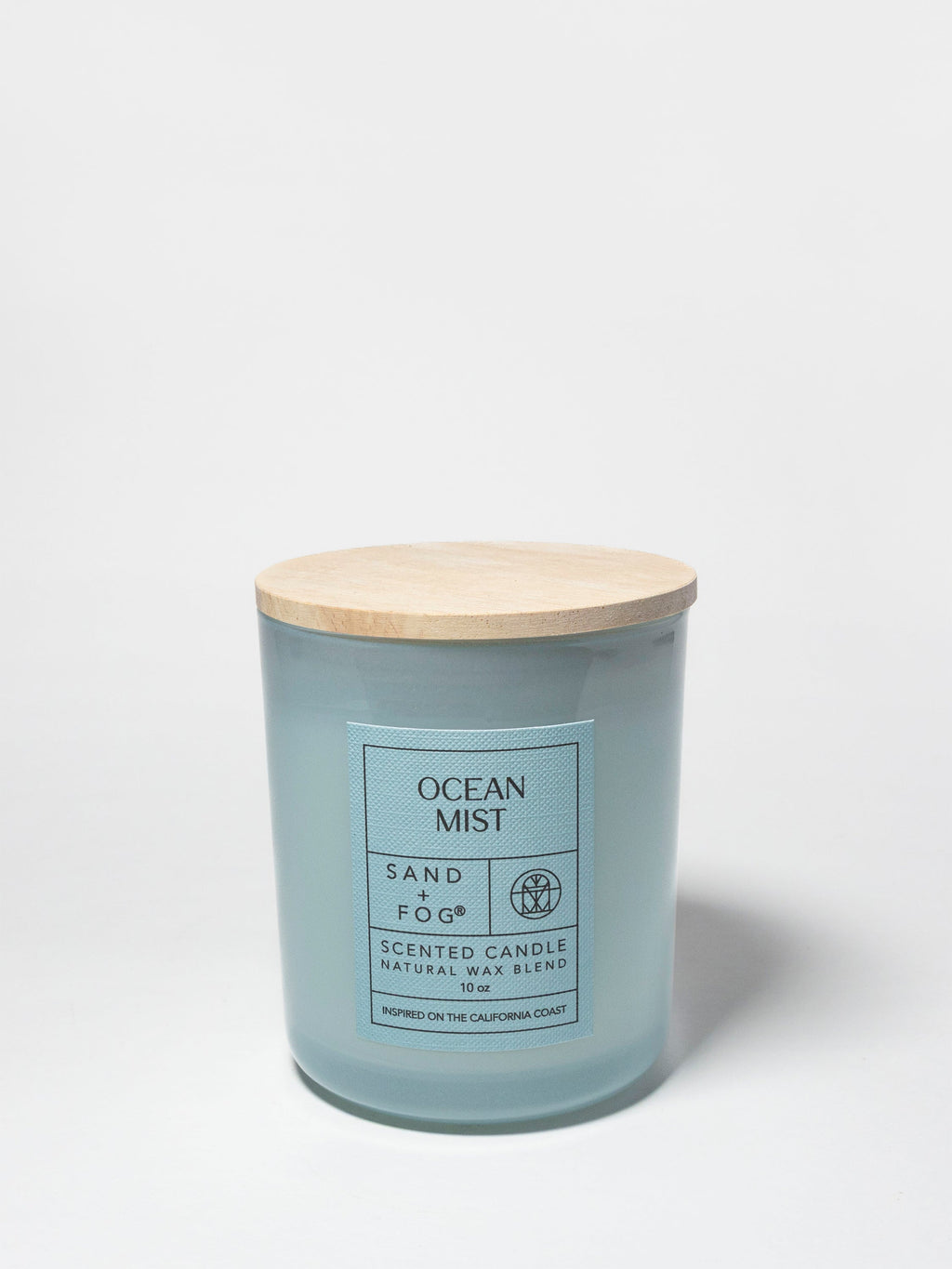 Ocean Mist 10 oz scented candle | Shop Sand + Fog