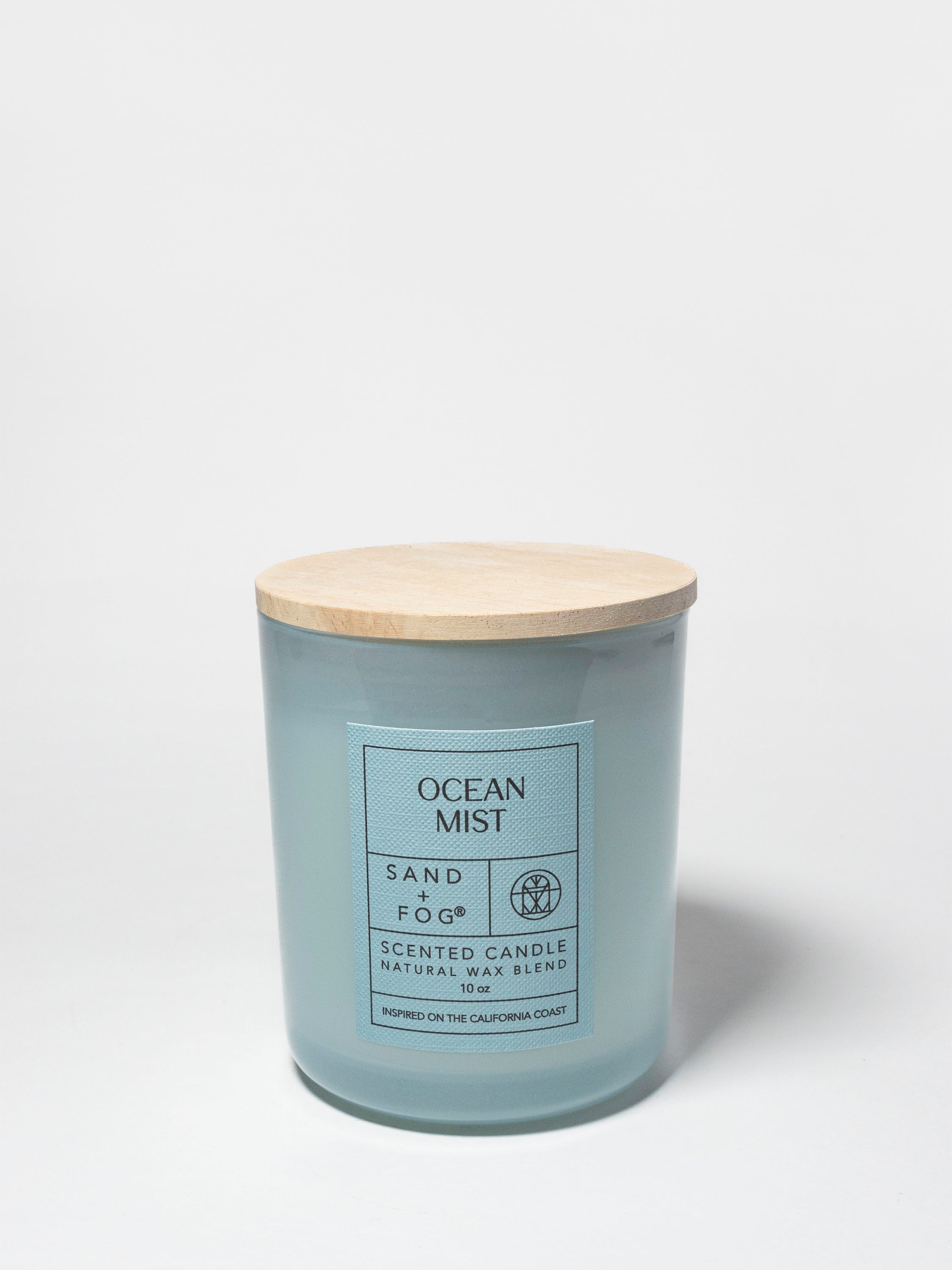 Ocean Mist 10 oz scented candle | Shop Sand + Fog