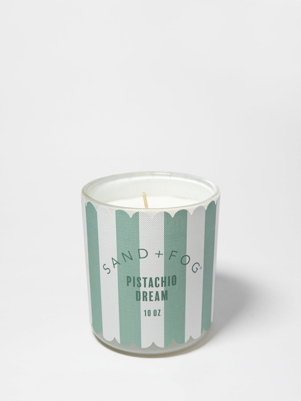 Pistachio Dream 10 oz scented candle | Shop Sand + Fog