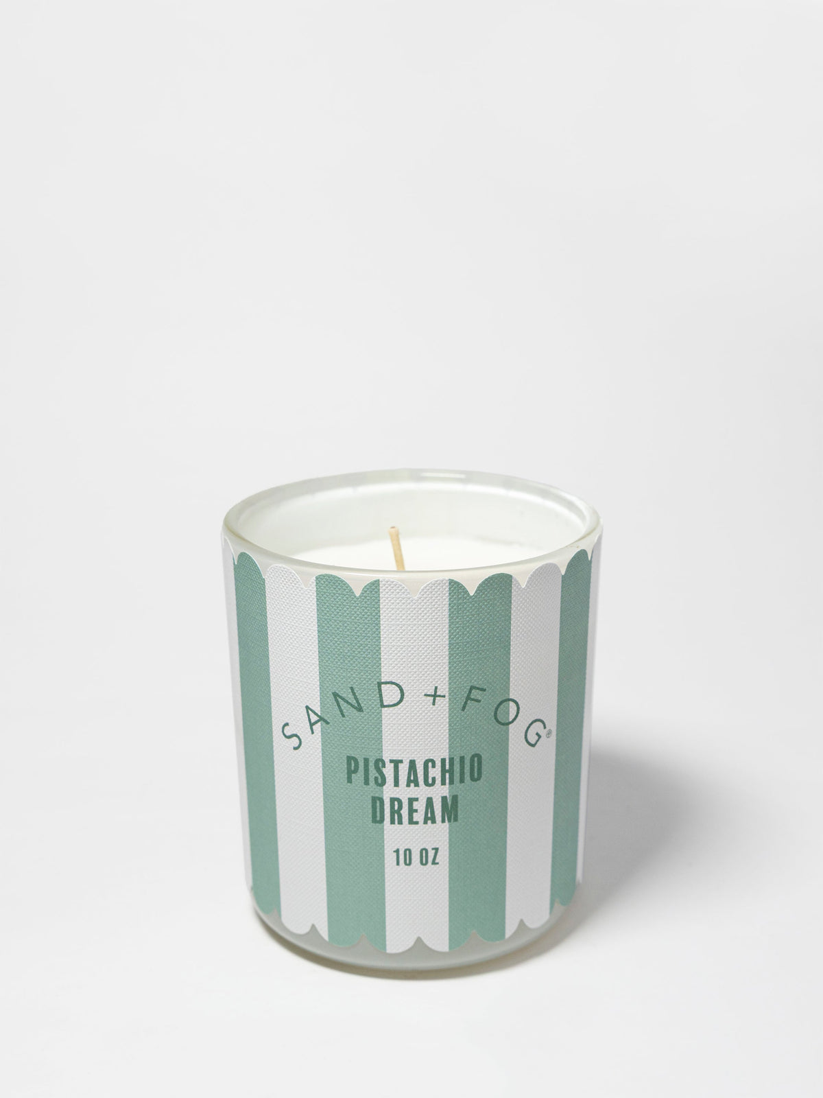 Pistachio Dream 10 oz scented candle | Shop Sand + Fog