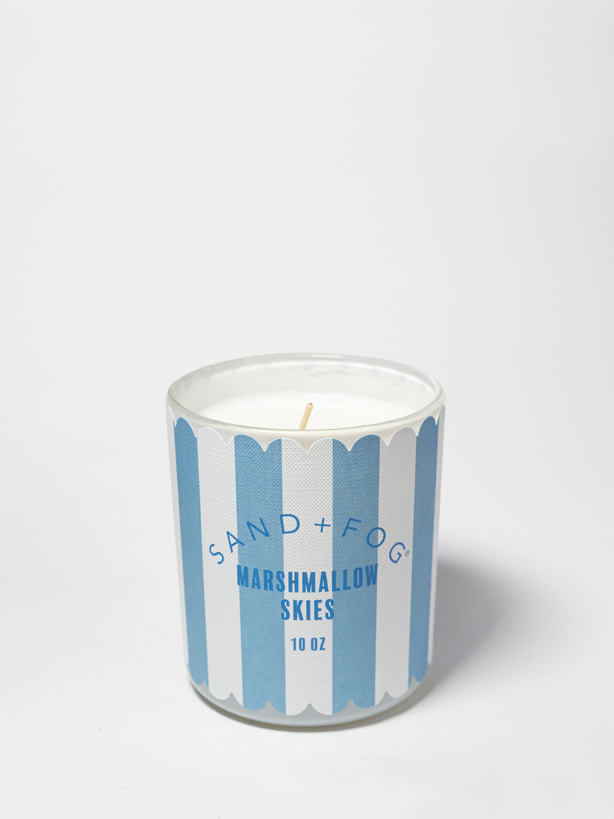 Marshmallow Skies 10 oz scented candle | Shop Sand + Fog