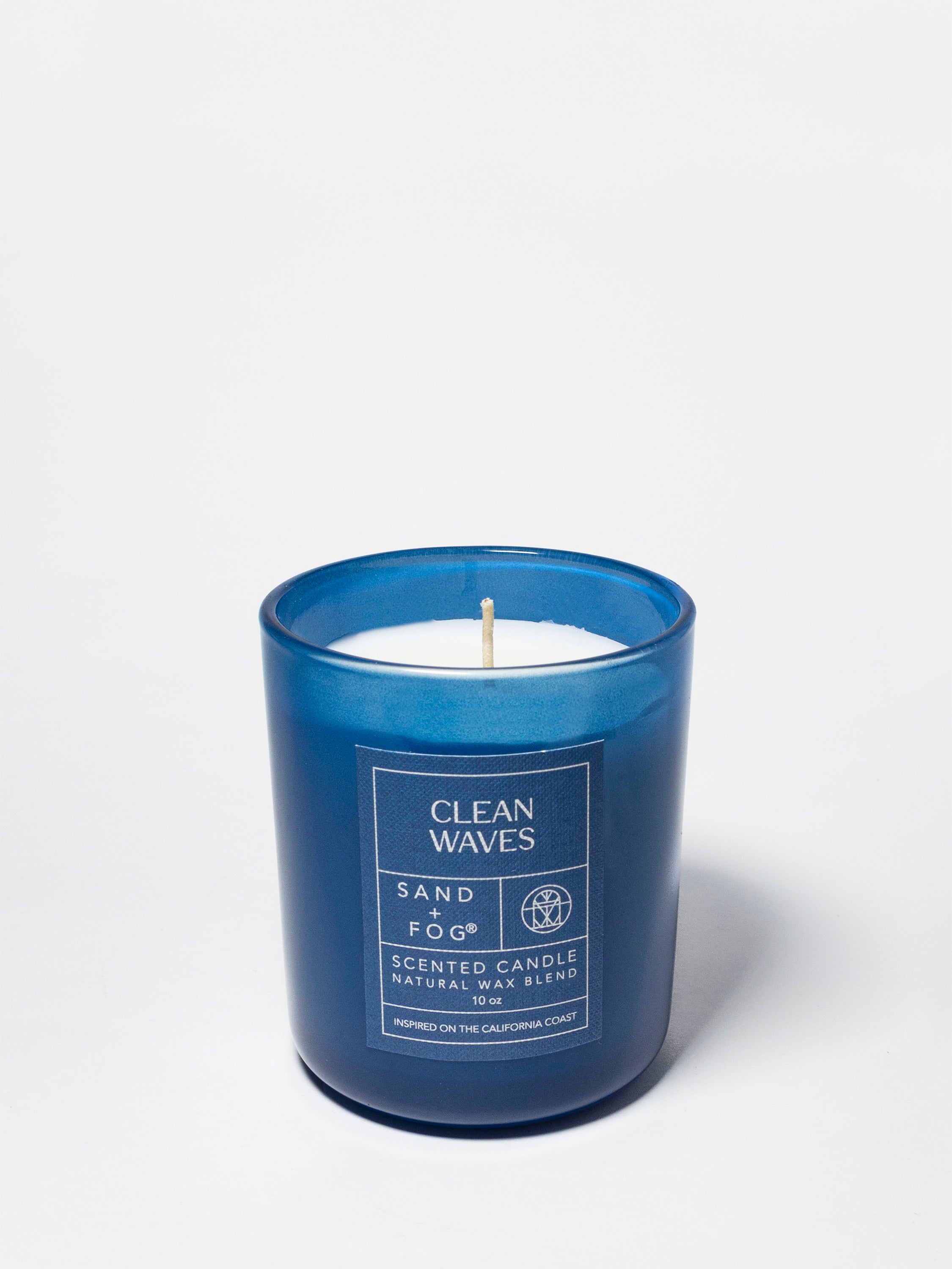 Clean Waves 10 oz scented candle | Shop Sand + Fog