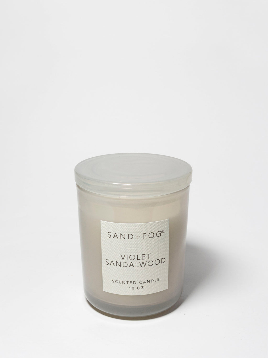 Violet Sandalwood 10 oz scented candle | Shop Sand + Fog