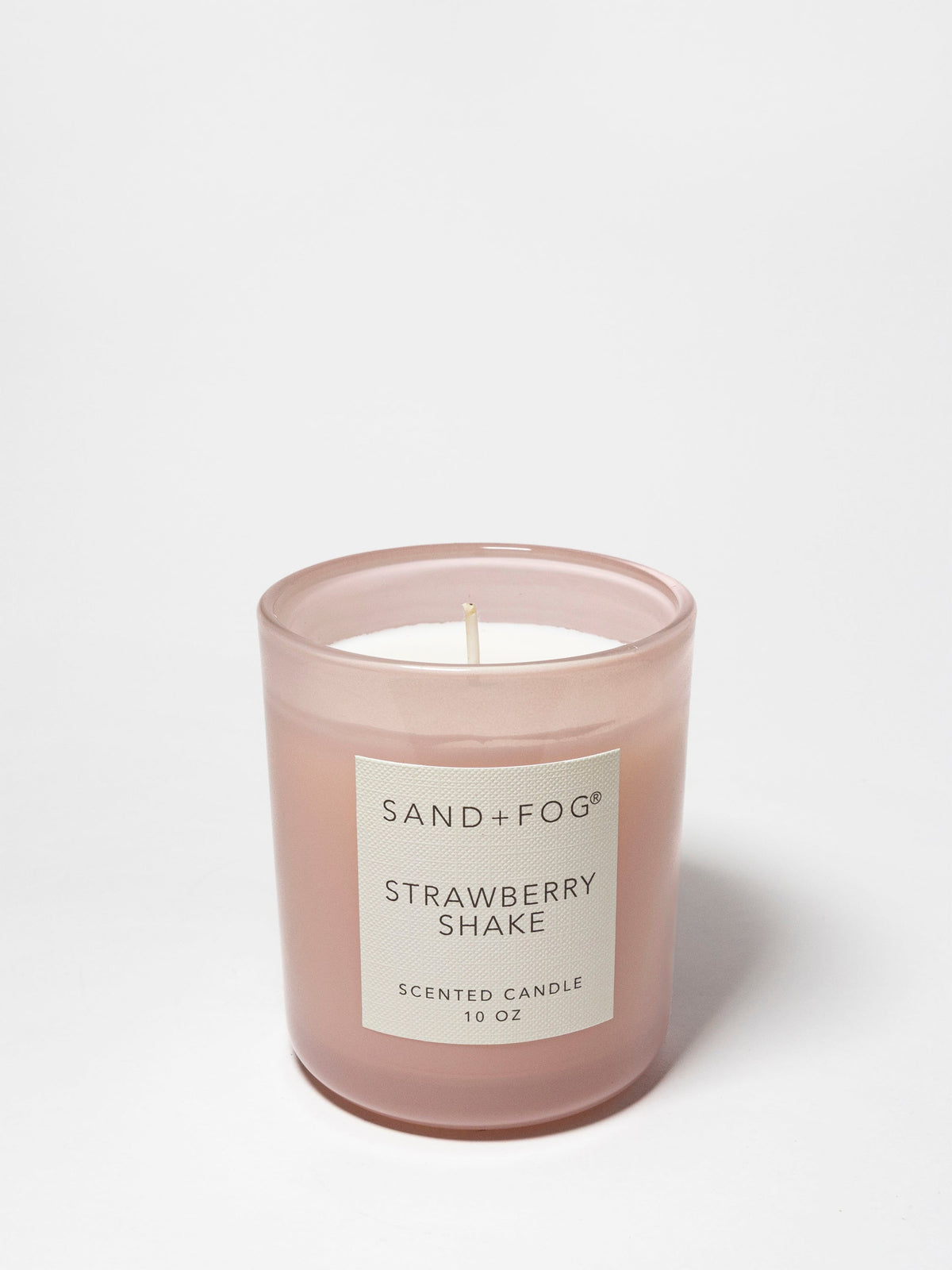 Strawberry Shake 10 oz scented candle | Shop Sand + Fog