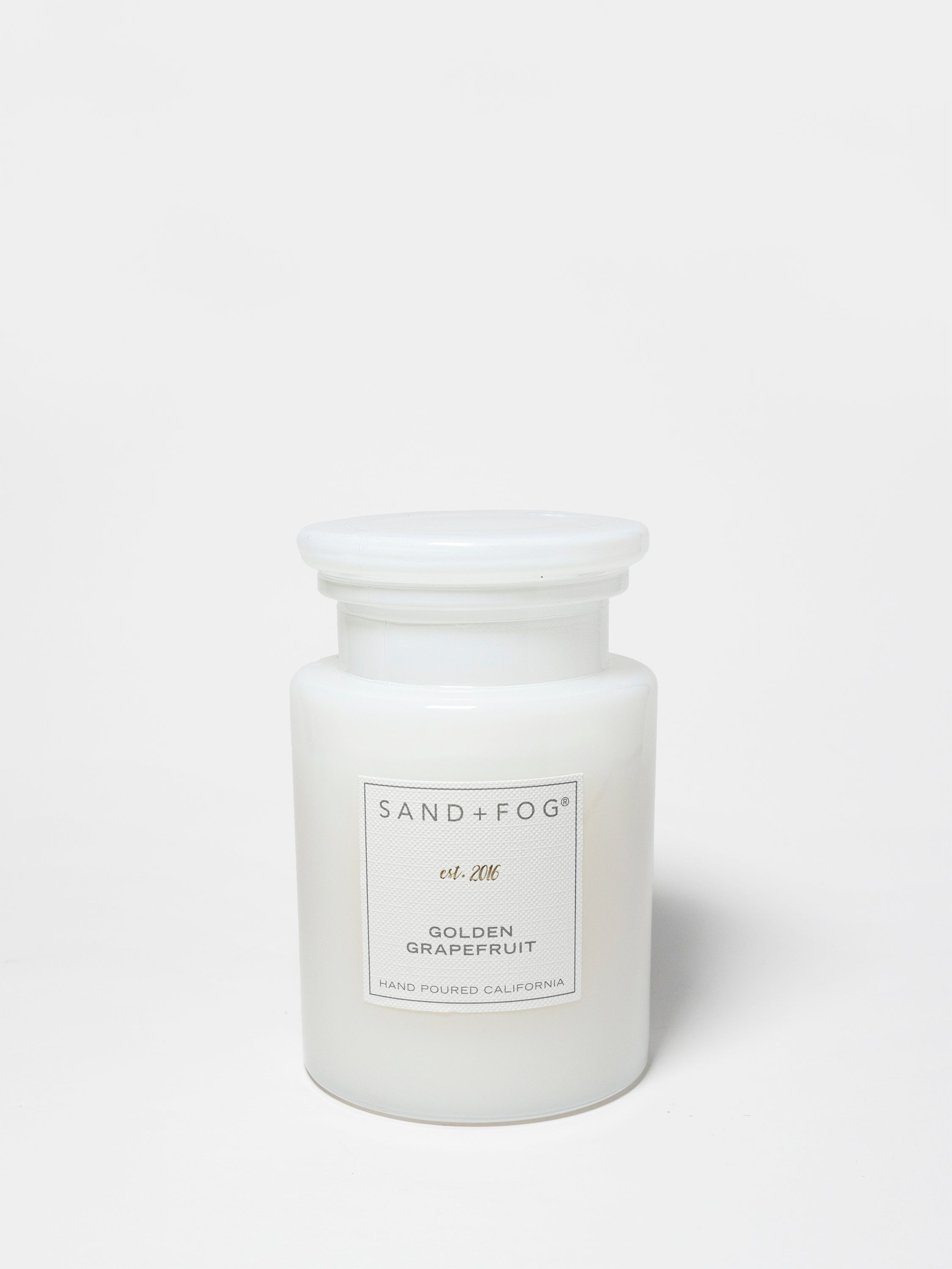 Golden Grapefruit 12 oz scented candle | Shop Sand + Fog