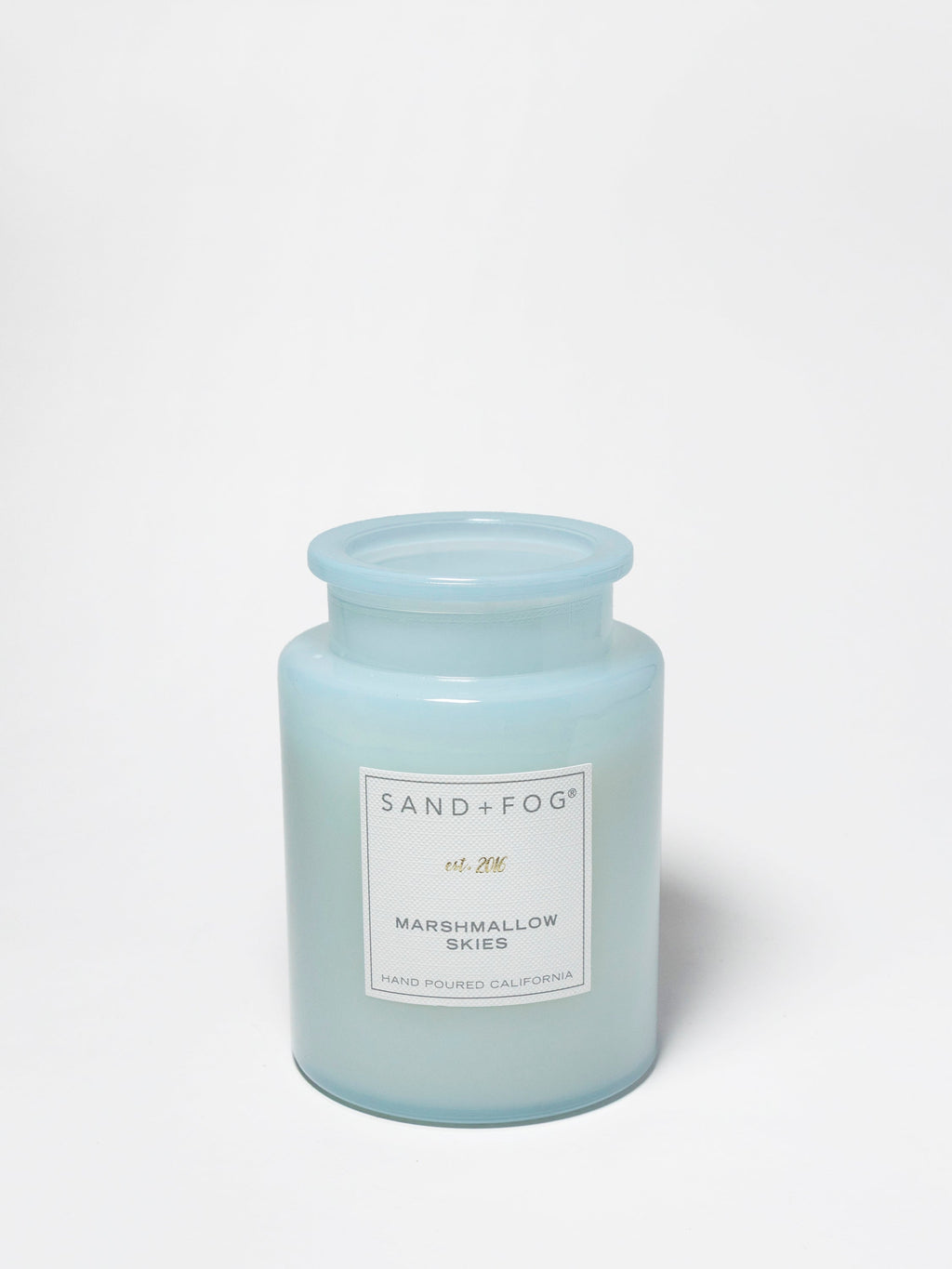 Marshmallow Skies 12 oz scented candle | Shop Sand + Fog