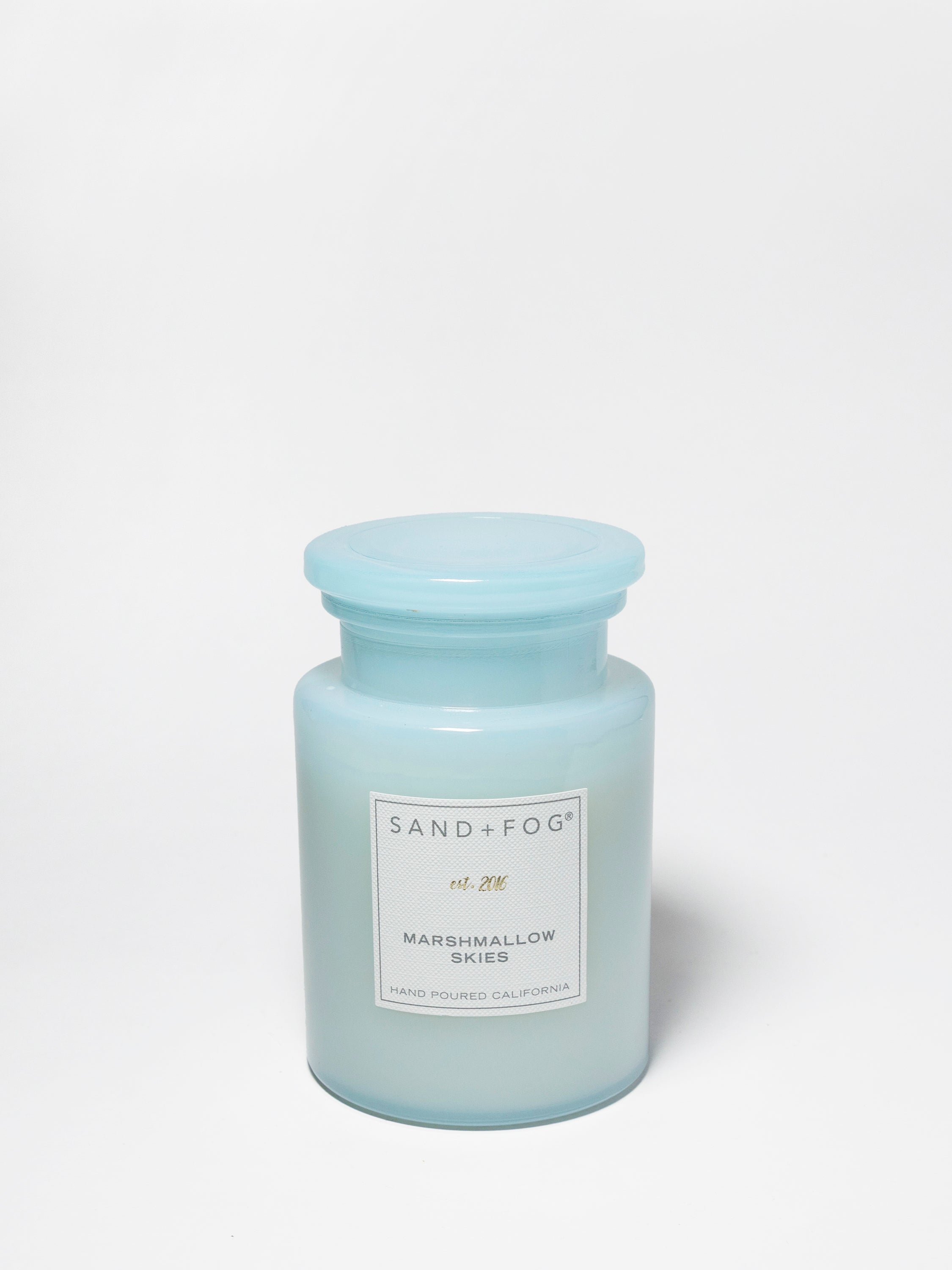 Marshmallow Skies 12 oz scented candle | Shop Sand + Fog