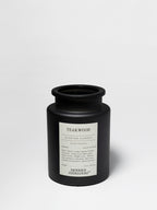 Teakwood 12 oz scented candle