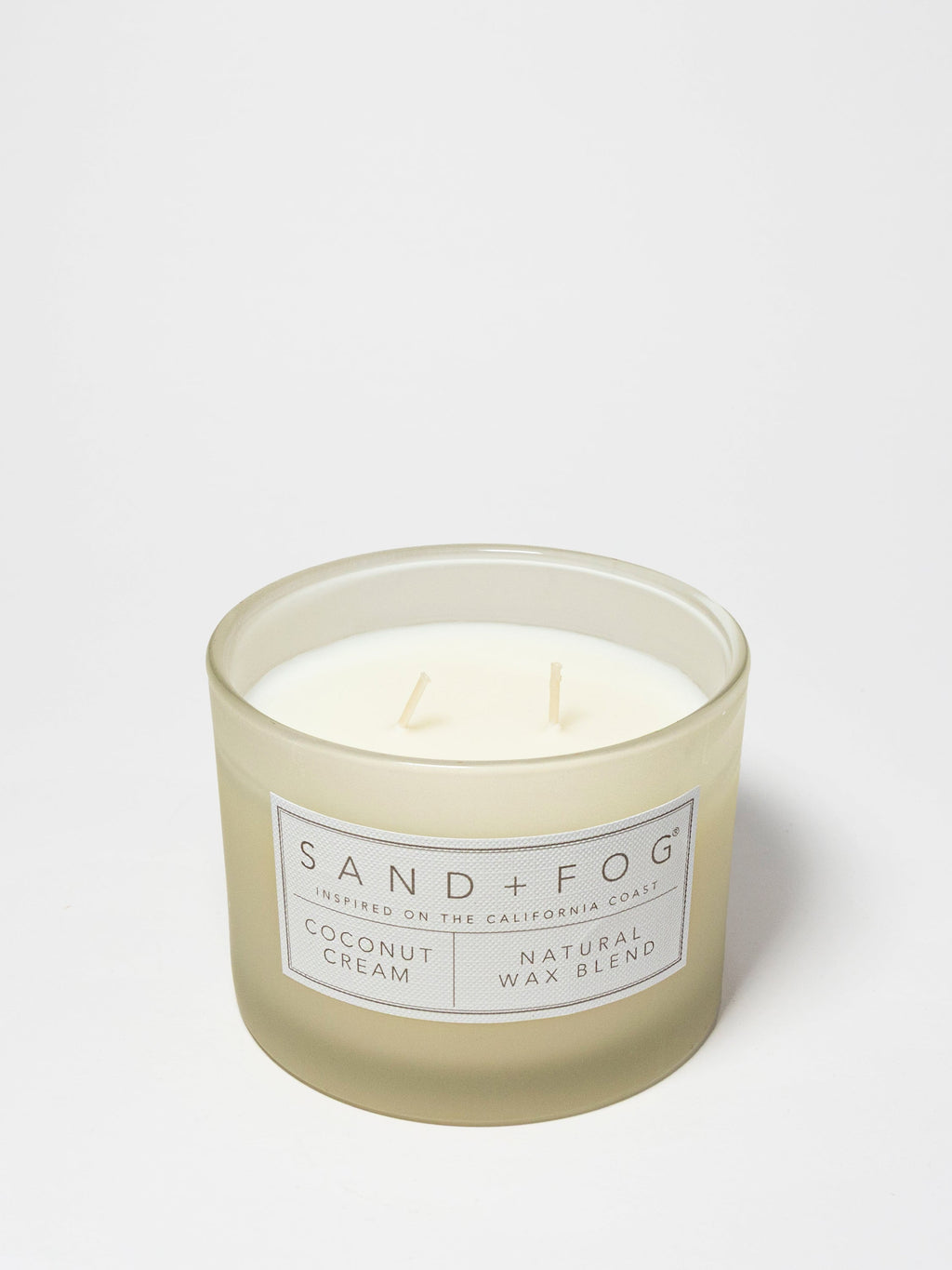Coconut Cream 12 oz scented candle | Shop Sand + Fog