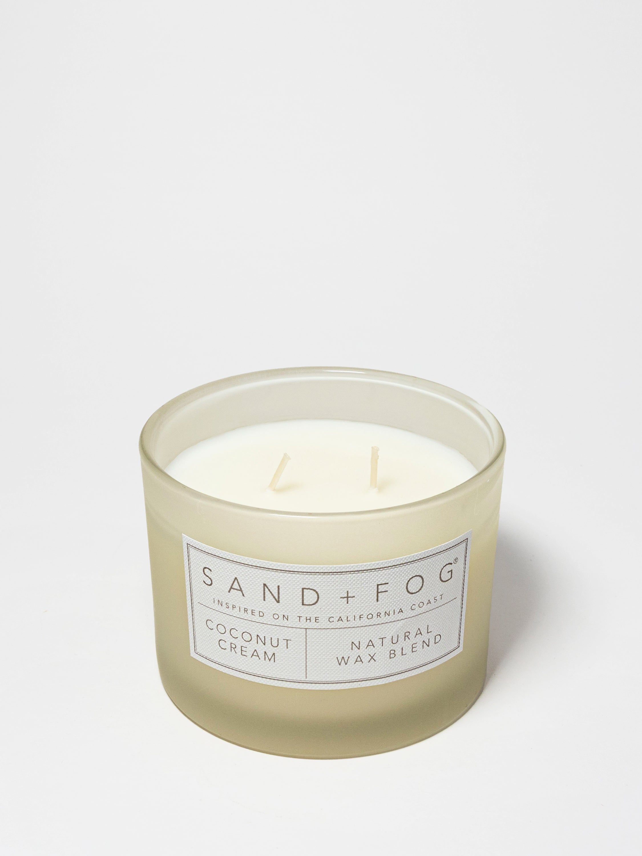 Coconut Cream 12 oz scented candle | Shop Sand + Fog