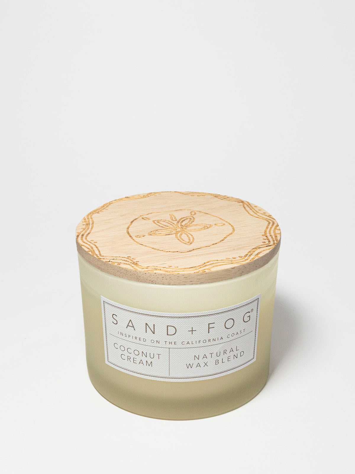 Coconut Cream 12 oz scented candle | Shop Sand + Fog
