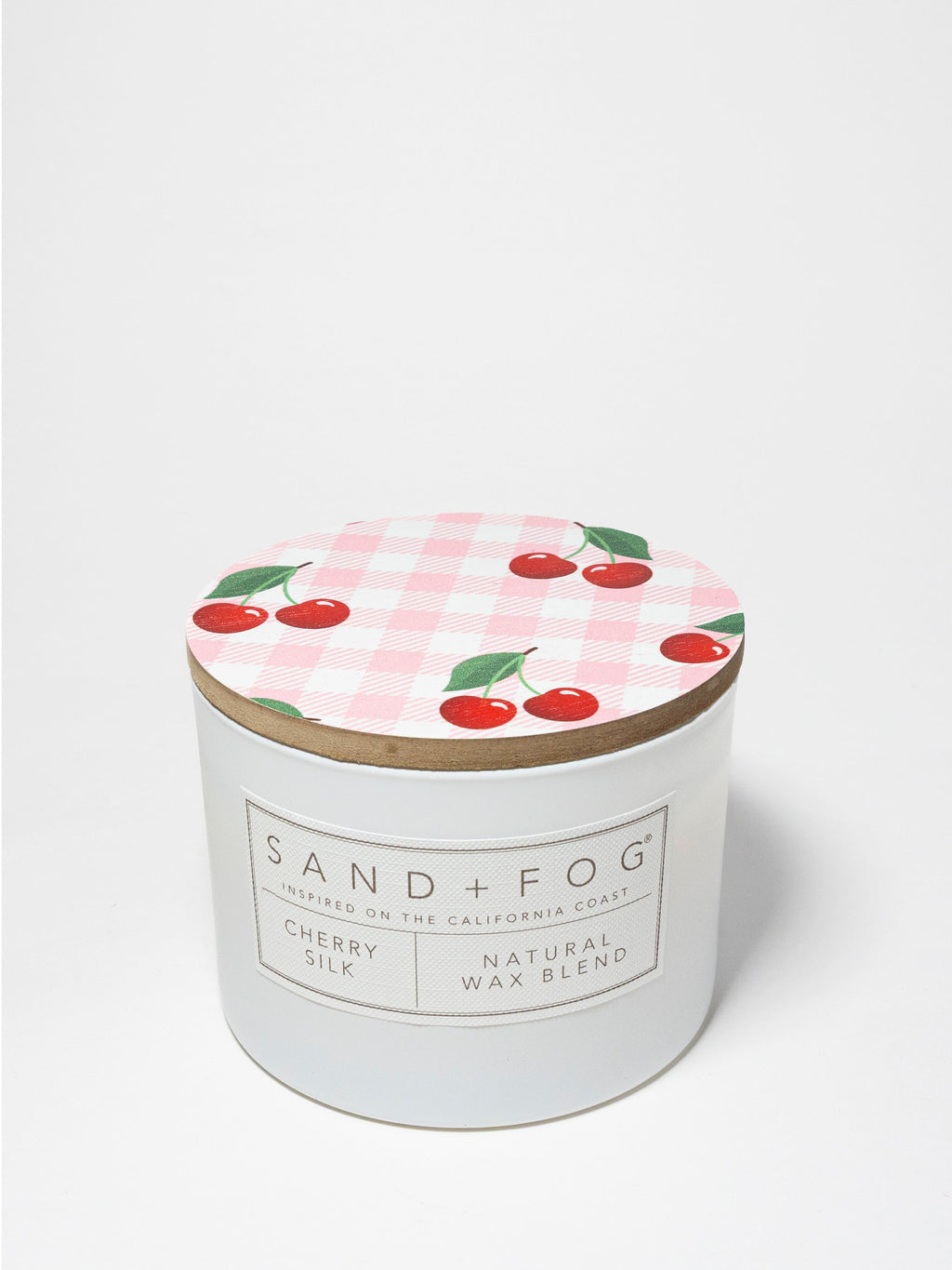 Cherry Silk 12 oz scented candle | Shop Sand + Fog