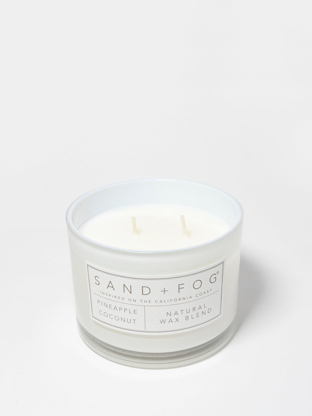 Pineapple Coconut 12 oz scented candle | Shop Sand + Fog