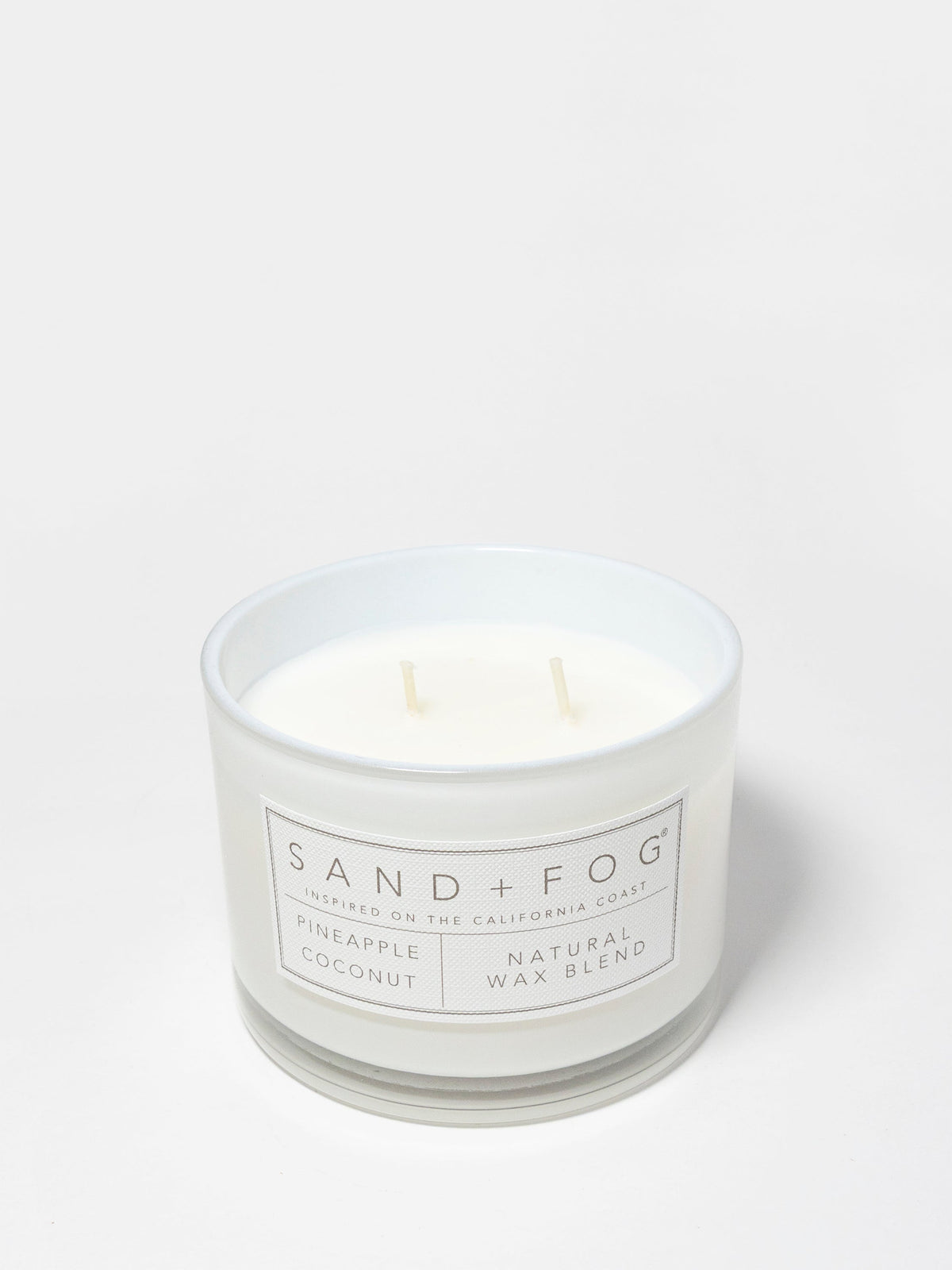 Pineapple Coconut 12 oz scented candle | Shop Sand + Fog