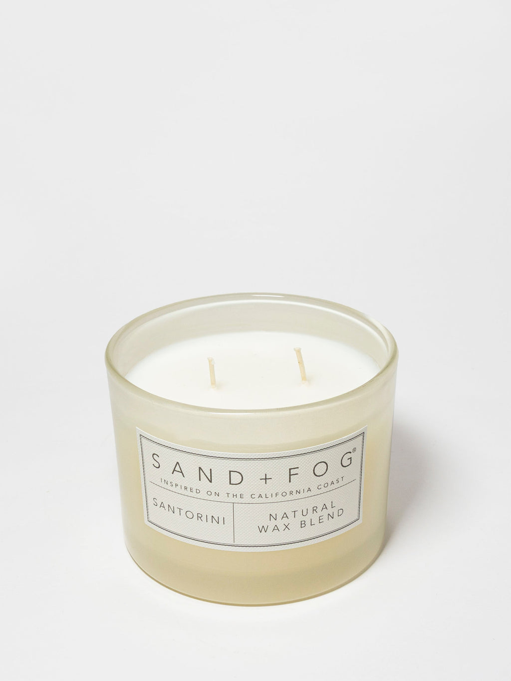 Santorini 12 oz scented candle | Shop Sand + Fog