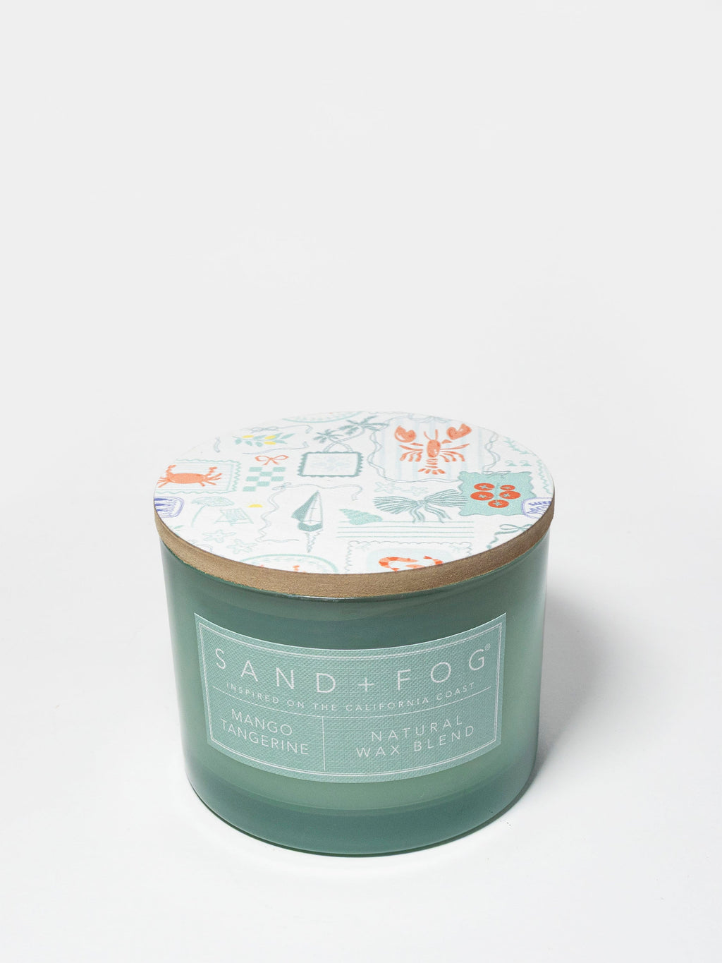Mango Tangerine 12 oz scented candle | Shop Sand + Fog