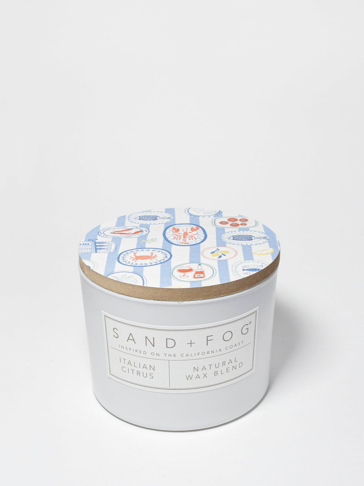 Italian Citrus 12 oz scented candle | Shop Sand + Fog