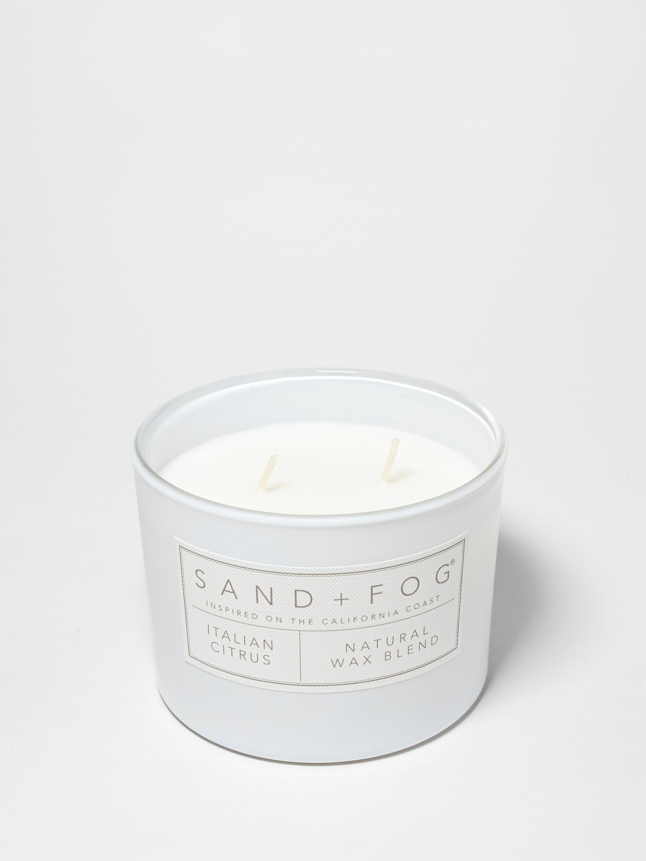 Italian Citrus 12 oz scented candle | Shop Sand + Fog