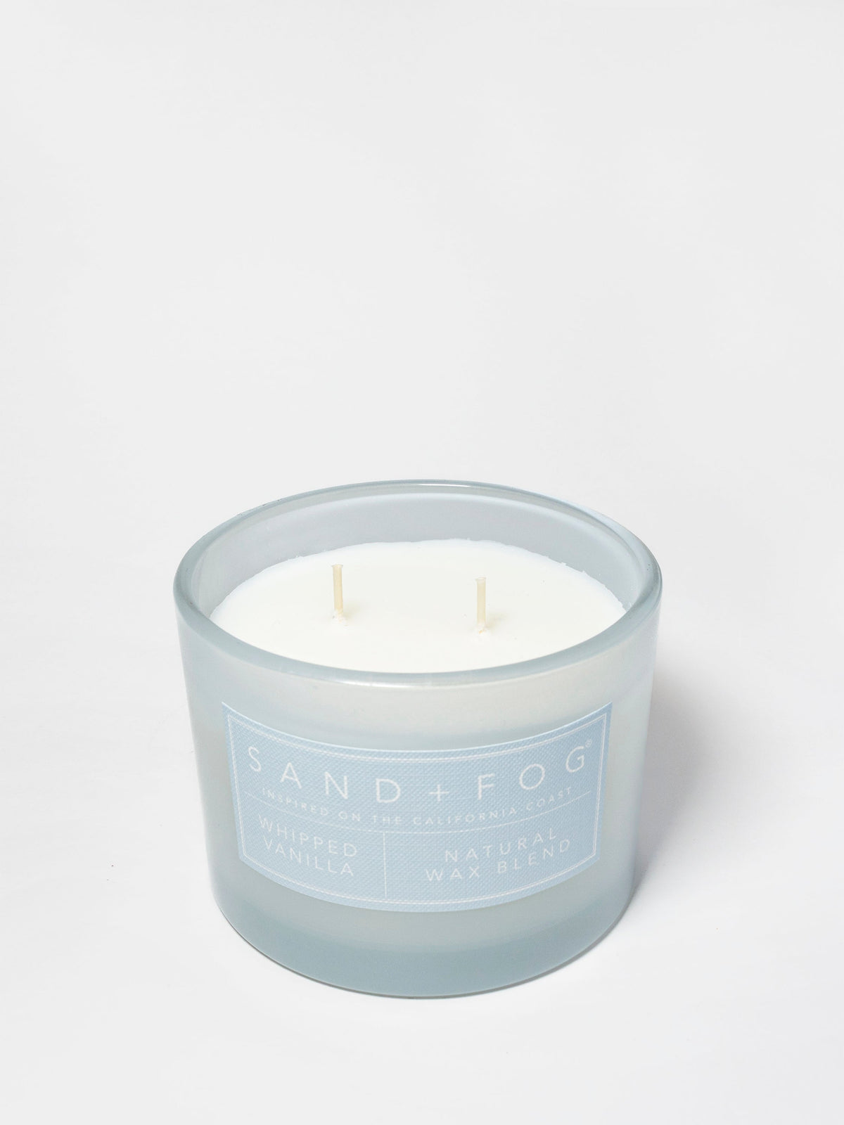 Whipped Vanilla 12 oz scented candle | Shop Sand + Fog