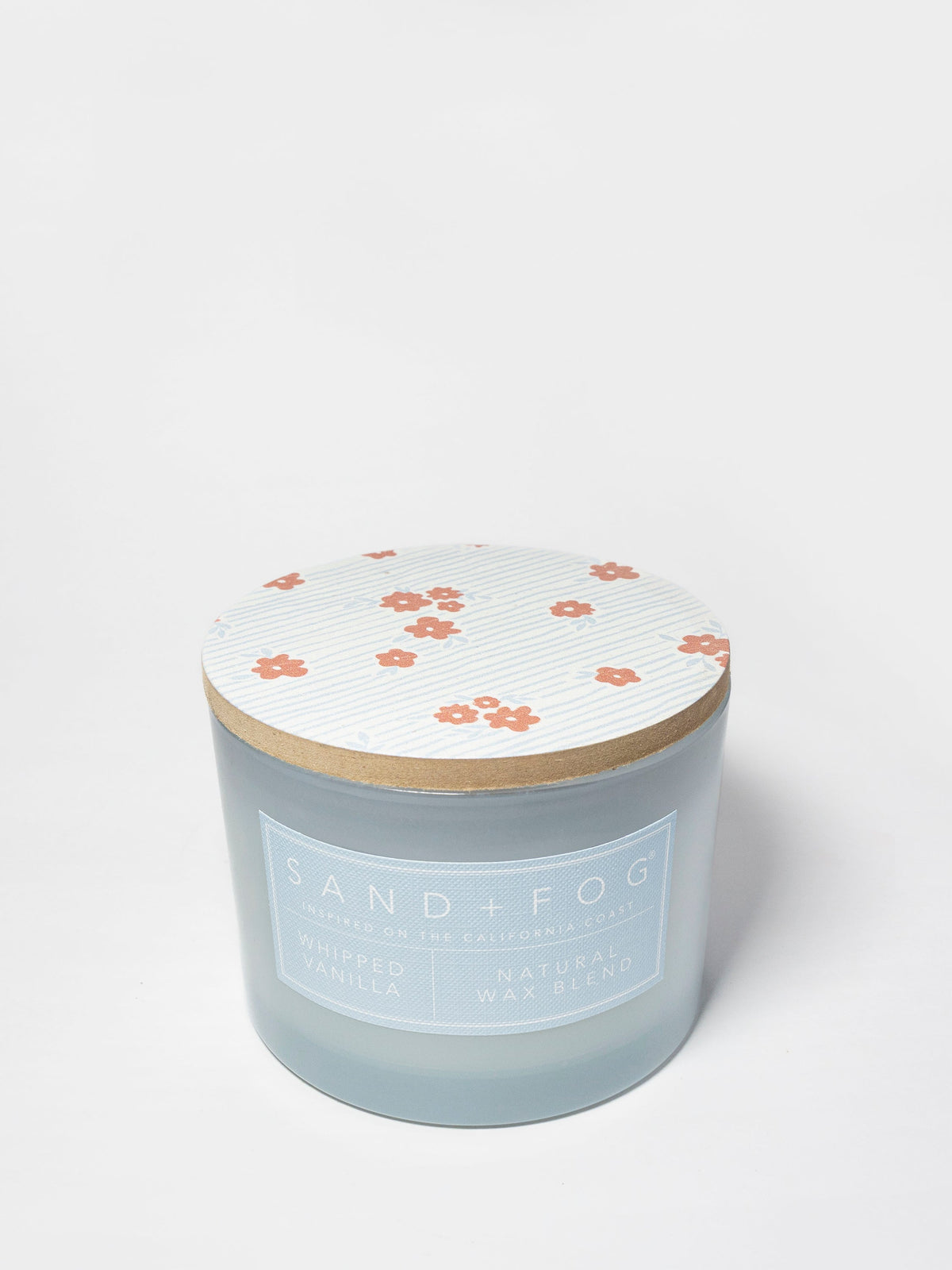 Whipped Vanilla 12 oz scented candle | Shop Sand + Fog