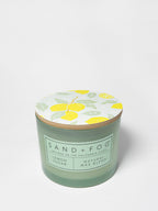 Lemon Sugar 12 oz scented candle | Shop Sand + Fog