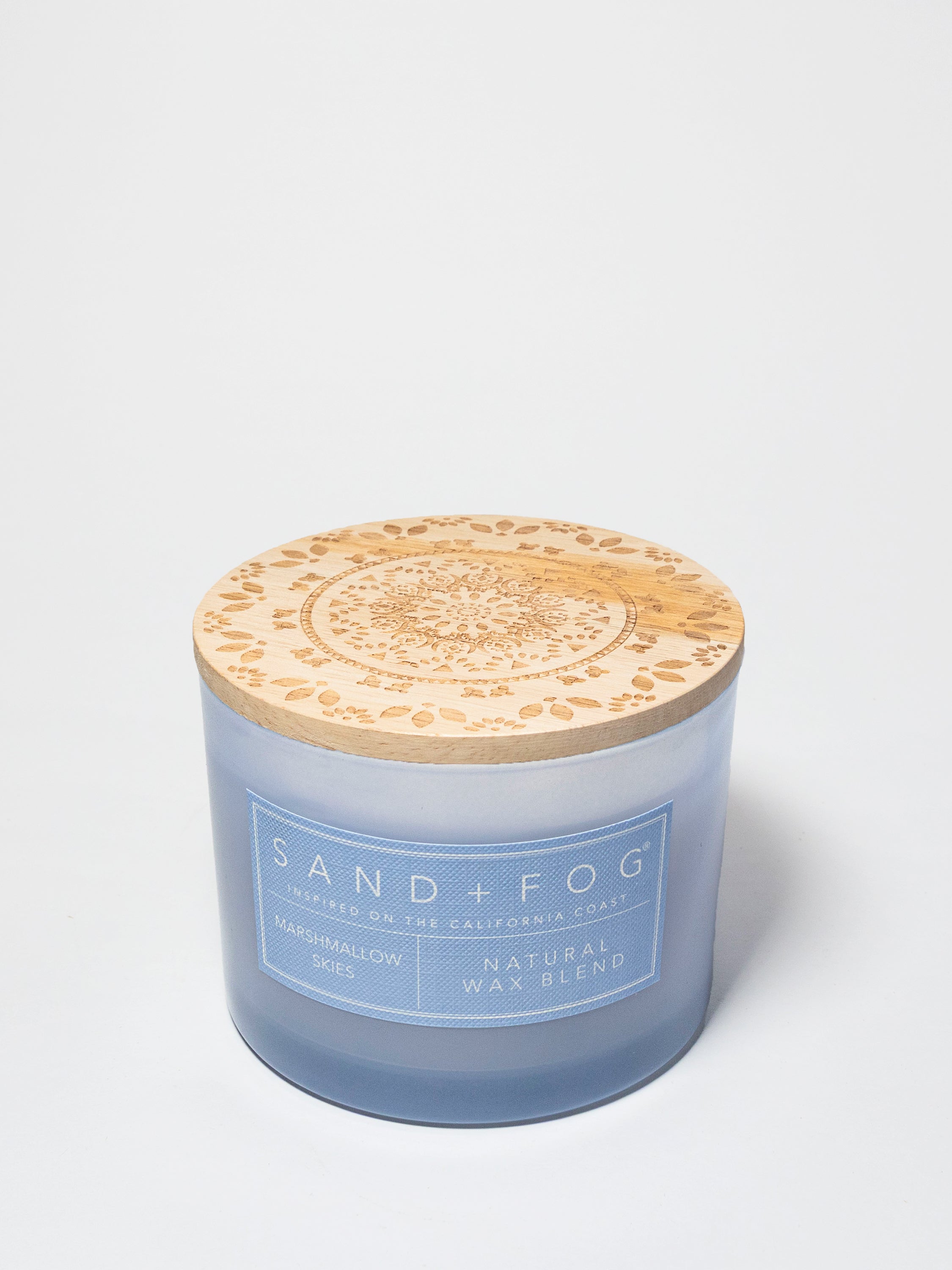 Marshmallow Skies 12 oz scented candle | Shop Sand + Fog