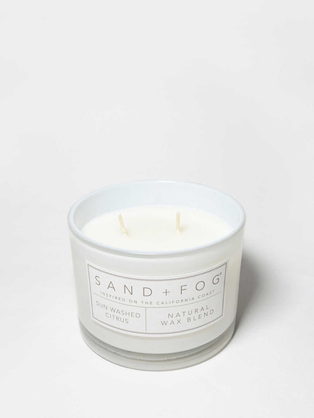 Sun Washed Citrus 12 oz scented candle | Shop Sand + Fog