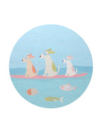 Sand + Paws Clean Waves 12 oz scented candle