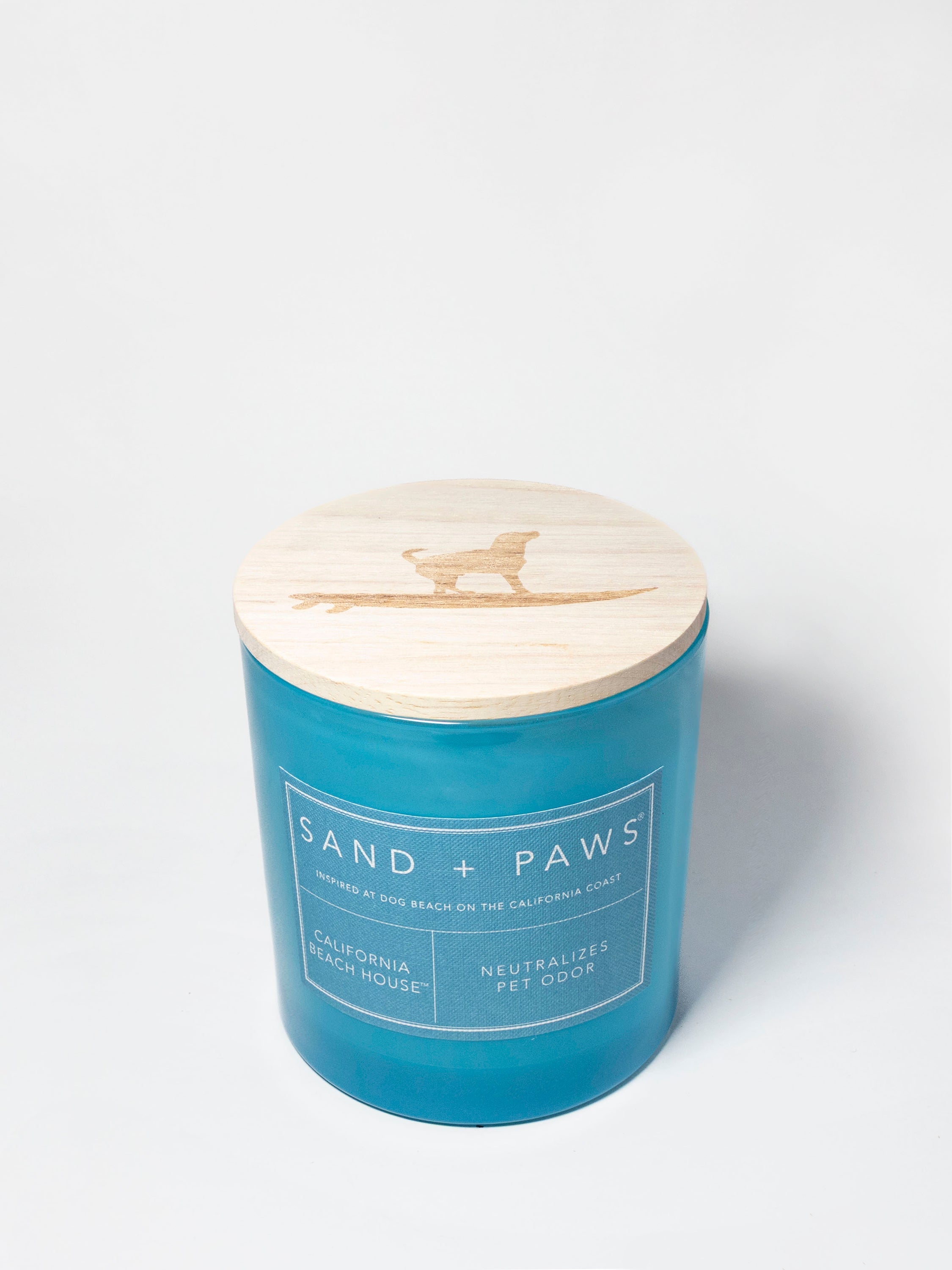 Sand + Paws California Beach House 21 oz scented candle | Shop Sand + Paws