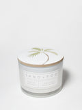 Vanilla Coconut 12 oz scented candle | Shop Sand + Fog